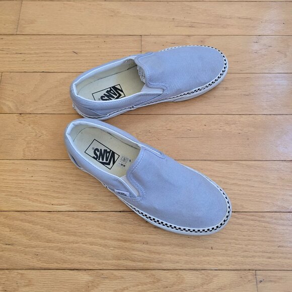 VANS | Classic icy blue canvas whimsy skater sneakers | WMS 7.5 - Picture 3 of 10